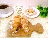 Foto langkah ke 5 dari resep Lazy Doughnut aka Donat Malas (3 bahan, empuk, lembut, no ulen).