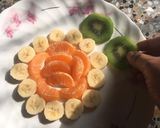 A picture of step 2 of Winter Fruit Salad.