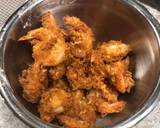 Coconut Shrimp w/ Leek Slaw over Cajun Grits recipe step 15 photo