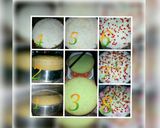 Foto langkah ke 6 dari resep PANDAN CHEESE CAKE ala We EL.