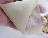 صورة لخطوة 4 من وصفة سمبوسة الجبن المراعي