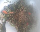 A picture of step 6 of Broad beans thuvaiyal.