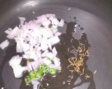 A picture of step 1 of Moong sprout grilled sandwitch.
