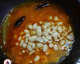 A picture of step 3 of Gujarati Vaal nu shak (Lima beans curry).