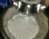A picture of step 1 of Instant coconut ladoo.