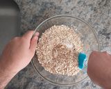 Foto del paso 4 de la receta: Cookies de avena y banana