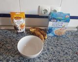 Foto del paso 1 de la receta: Galletas blandas de plátano, avena y chocolate