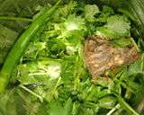 A picture of step 1 of Green Chutney.