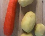 Une image de l'étape 1 de Bricks viande hachée pomme de terre œuf.