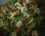 A picture of step 1 of Lemon chicken.