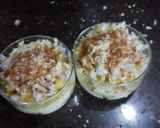 A picture of step 5 of Cheesy surti locho shots.