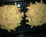 A picture of step 2 of Protein rich waffle.
