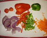 A picture of step 2 of Dankali mai kori.