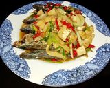 Foto langkah ke 9 dari resep Tumis Ikan Kembung Saus Tiram Jamur Tiram.