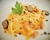 Foto del paso 8 de la receta: Espaguetis con sobrasada y trufa