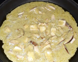 Foto del paso 4 de la receta: Fusilli de garbanzos y curcúma con salsa de cebolla y shiitakes