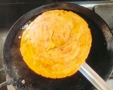 A picture of step 4 of Ajwain lachha paratha / Masala laccha paratha 😋.