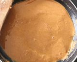 A picture of step 1 of Besan burfi.