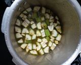 A picture of step 1 of Moru curry / dahi curry.