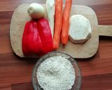 Pas rețetă Pilaf de orez cu legume 1 fotografie