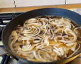 A picture of step 2 of Katsudon.