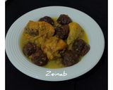عکس مرحله 3 از دستور خورشت آلو و مرغ زعفرانی