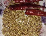 A picture of step 1 of Jeera Aloo.