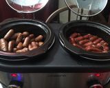 A picture of step 1 of Lil smokies.