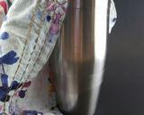 A picture of step 5 of The BEST morning juice mix.