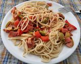 Foto del paso 9 de la receta: Salsa de fiambres con fideos