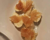 Foto del paso 2 de la receta: Bocaditos de frutas con cabello de ángel