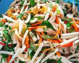 Hình bước làm 3 của món Gỏi ngó sen