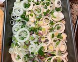 Foto del paso 1 de la receta: Filet merluza con crema y papas!!