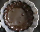 A picture of step 2 of Chocolate Peach Tarts.