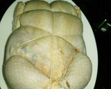 Foto del paso 5 de la receta: Pollo relleno Navideño