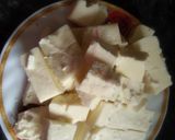 A picture of step 3 of Kadai paneer.