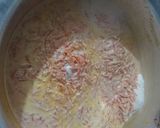 A picture of step 2 of Gajar ka halwa.