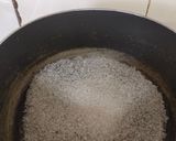 A picture of step 2 of Kaju Katli (Cashew Fudge).