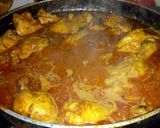 A picture of step 9 of Chicken dakbunglow.