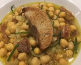 Une image de l'étape 4 de Soupe de pois chiches.