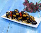 Hình bước làm 4 của món Rong biển cuộn Đậu hũ kho sả (Món Chay)