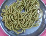 A picture of step 3 of Green spinach sev.