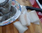 Foto del paso 1 de la receta: Lasaña de bacalao y langostinos