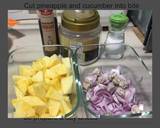 Pineapple And Onion In Sour Plum Salad recipe step 1 photo