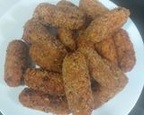 A picture of step 6 of Sweet corn cutlets.
