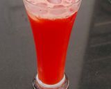 A picture of step 4 of Strawberry Orange Fanta Mocktail.