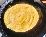 A picture of step 6 of Besan Cheela - paneer stuffed Besan cheela in 15 minutes / Healthy instant morning Breakfast chila.