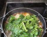 A picture of step 3 of Winter Chicken Soup with Veges & Roast Butternut in oven.