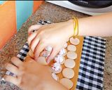 รูปขั้นตอนการทำที่ 22 ของ Macaron หม้ออบลมร้อน อยากทำมาการองไหม!! ไข่ขาวแค่1ฟอง