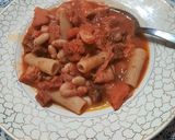Foto del paso 6 de la receta: Olla de mondongo con fideos y porotos